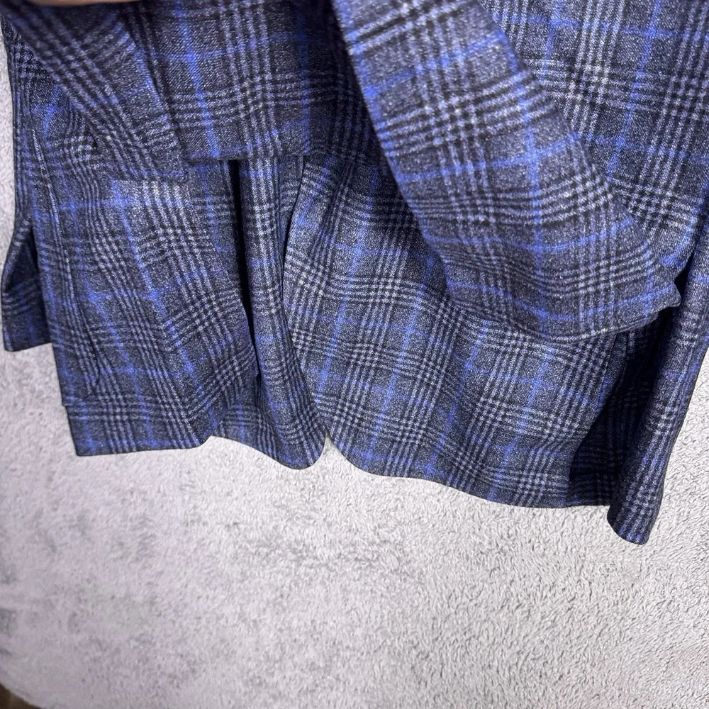Byron Sport Coat Mens 48R Luca Di Marco Glen Unstructured Wool Luxe Kensington